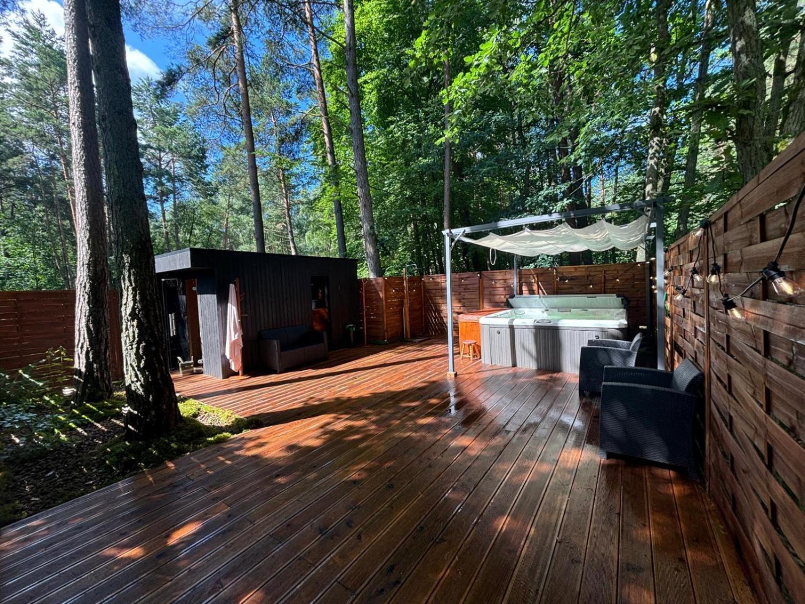 Villa Osrodek Wypoczynkowy Zakatek Kąty Rybackie Exterior foto